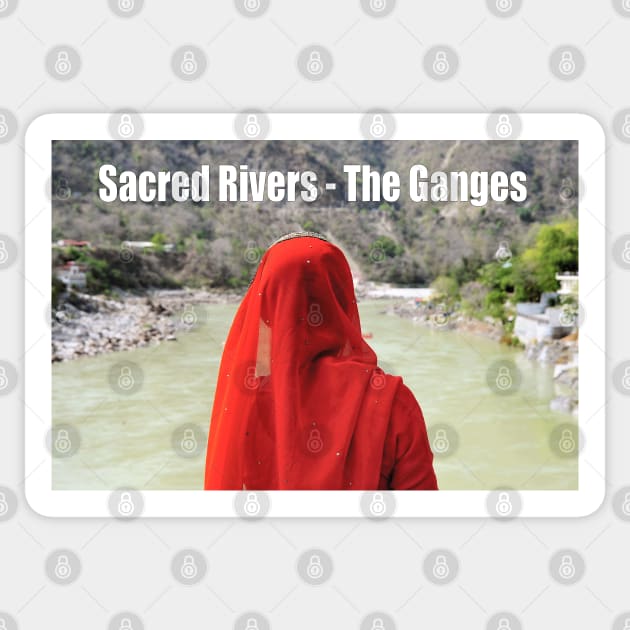 The River Ganges Sticker by PlanetMonkey